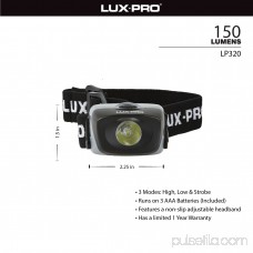 LUX-PRO LP320 3-MODE LED HEADLAMP